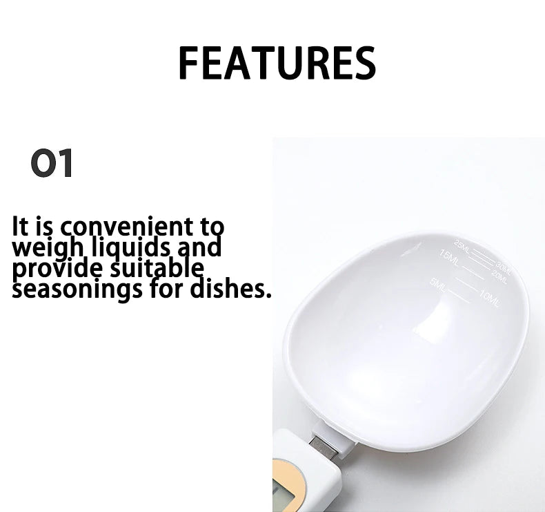 Electronic Spoon Kitchen Scale