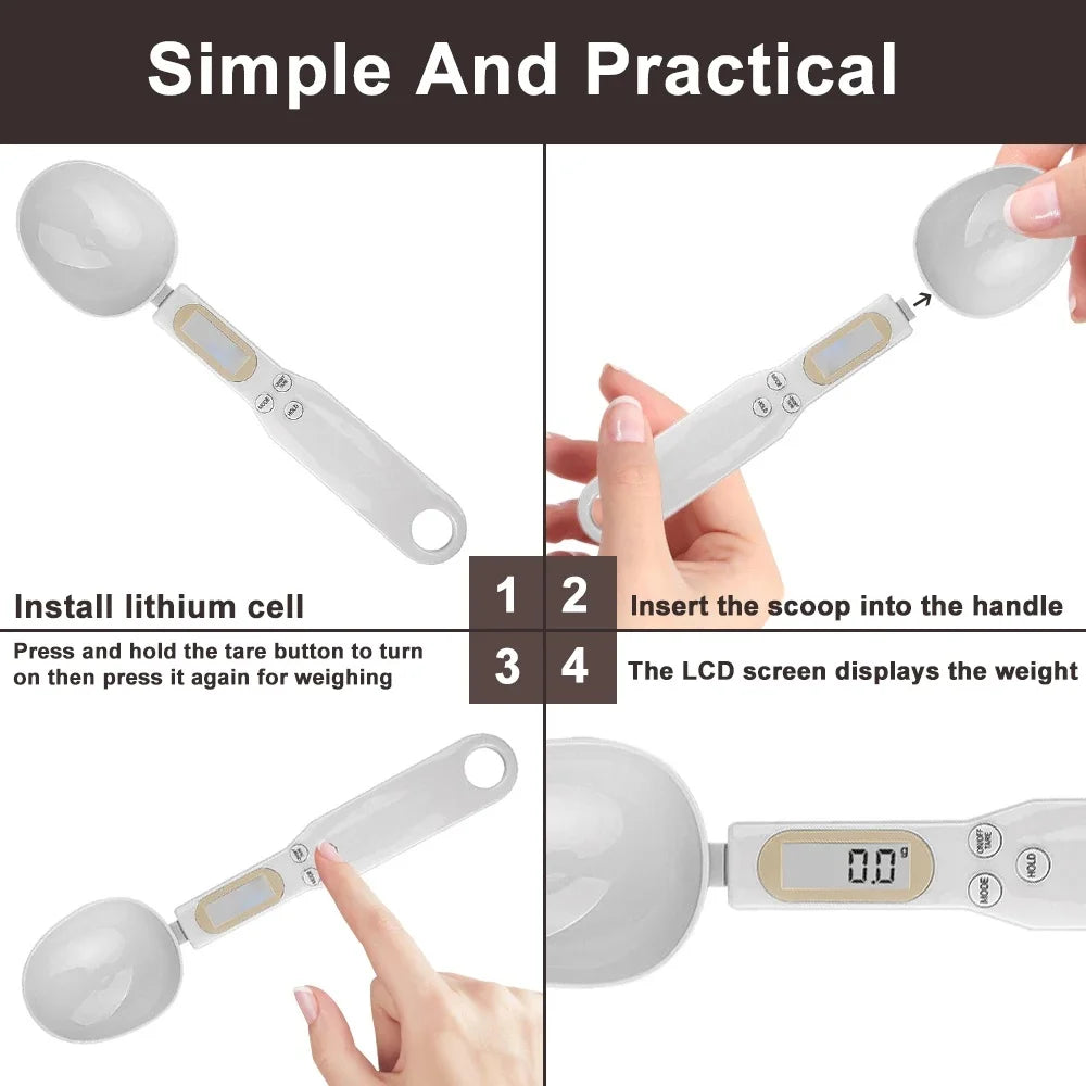 Electronic Spoon Kitchen Scale