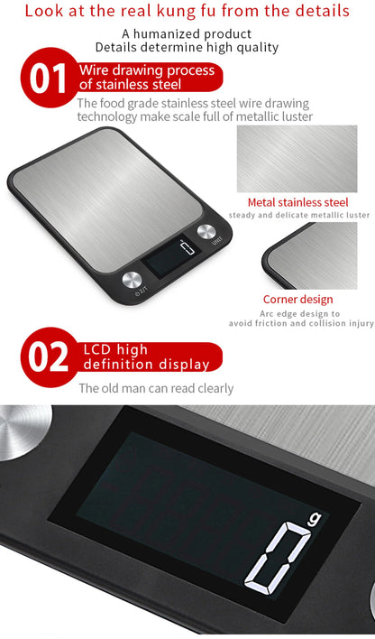 Compact Kitchen Scale